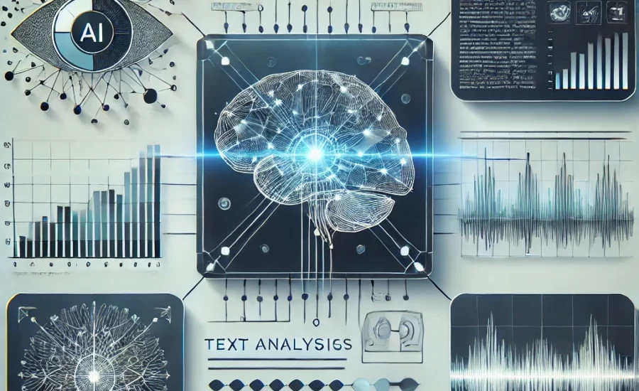 Alternatívny text: "Ilustrácia futuristického AI rozhrania zobrazujúca integráciu rôznych dátových typov, vrátane vizuálnej časti s röntgenovým snímkom a zvukovými vlnami. Obraz obsahuje vizualizáciu neurónovej siete, prepojené uzly a línie symbolizujúce prepojenie dát. Dizajn je moderný, s odtieňmi modrej a sivej, ktoré zdôrazňujú technologickú tému."