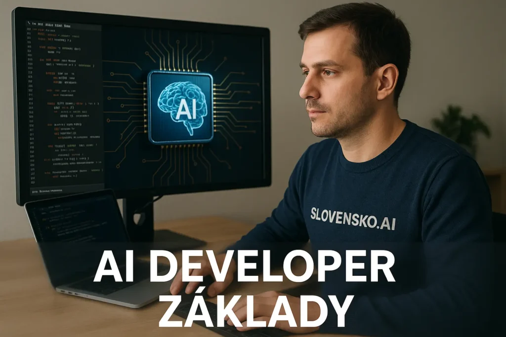 Účastník kurzu AI Developer Základy pri programovaní s pomocou umelej inteligencie